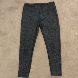 Zella cropped black/gray leggings.